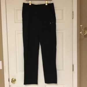 Nike Men’s Black polyester sweatpants- like new